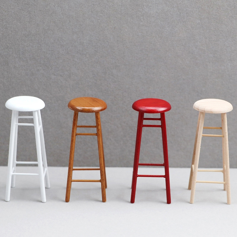 Home Bar Stools - Taburete alto en miniatura para casa