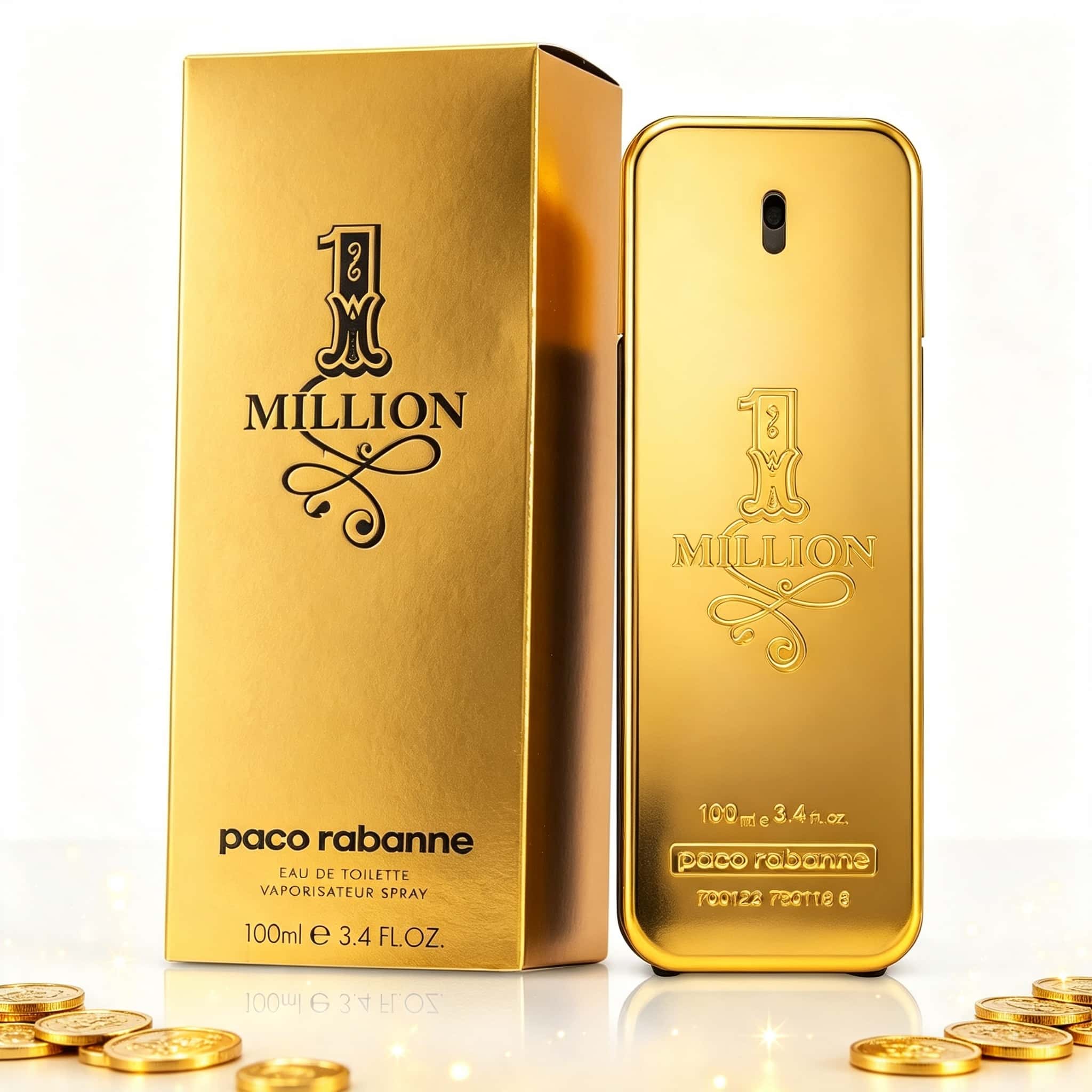 Home Bar Accessories - Perfume Paco Rabanne 1 Million Men