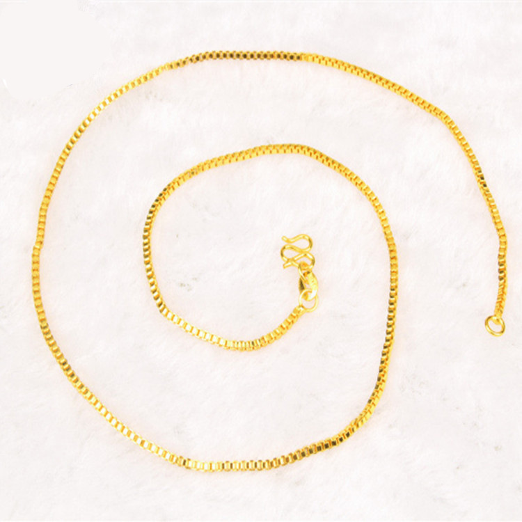AU999 Collar de cadena con caj - Bar Cart Gold reseña y precio