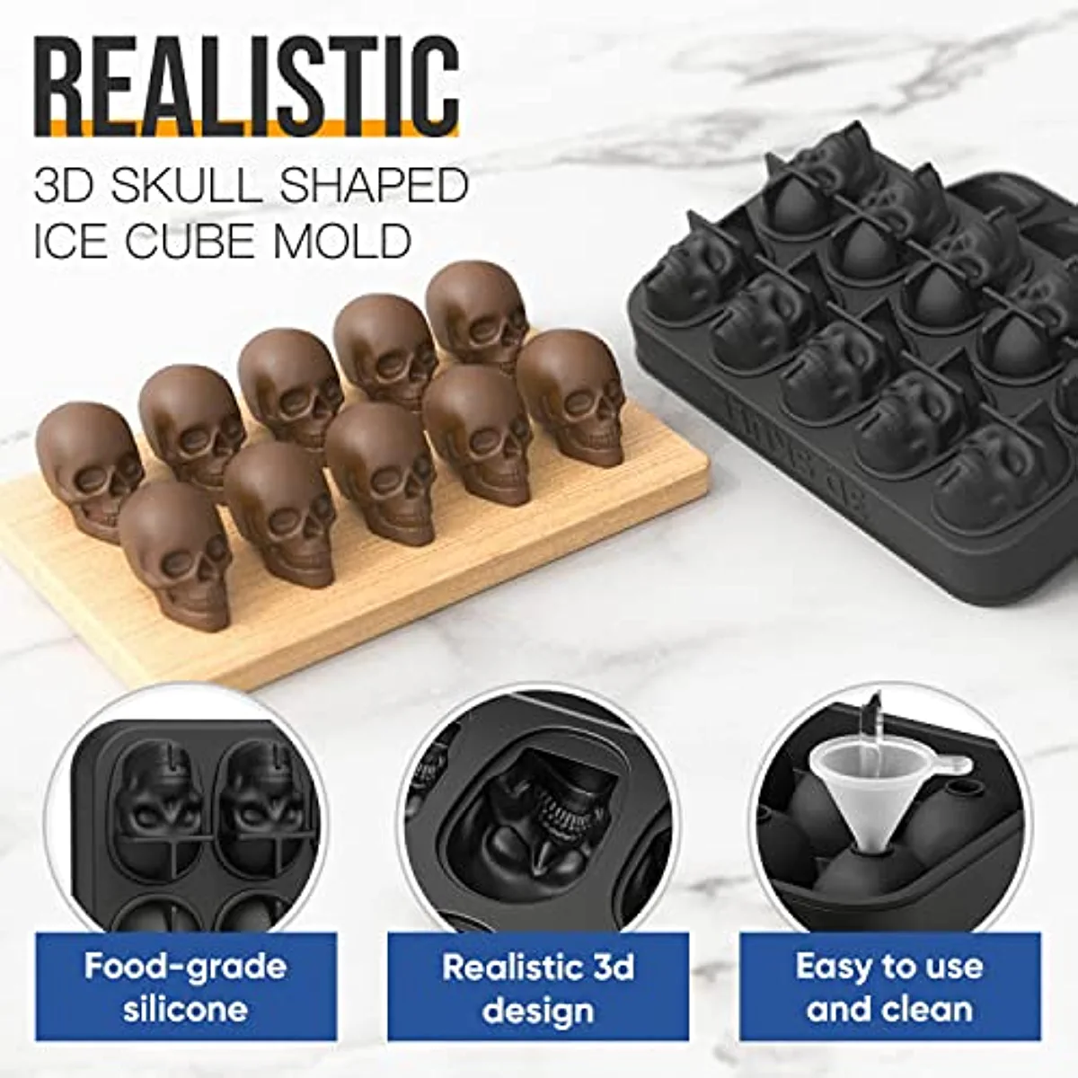 Molde para máquina de hielo pa - Ice Mold Sphere reseña y precio