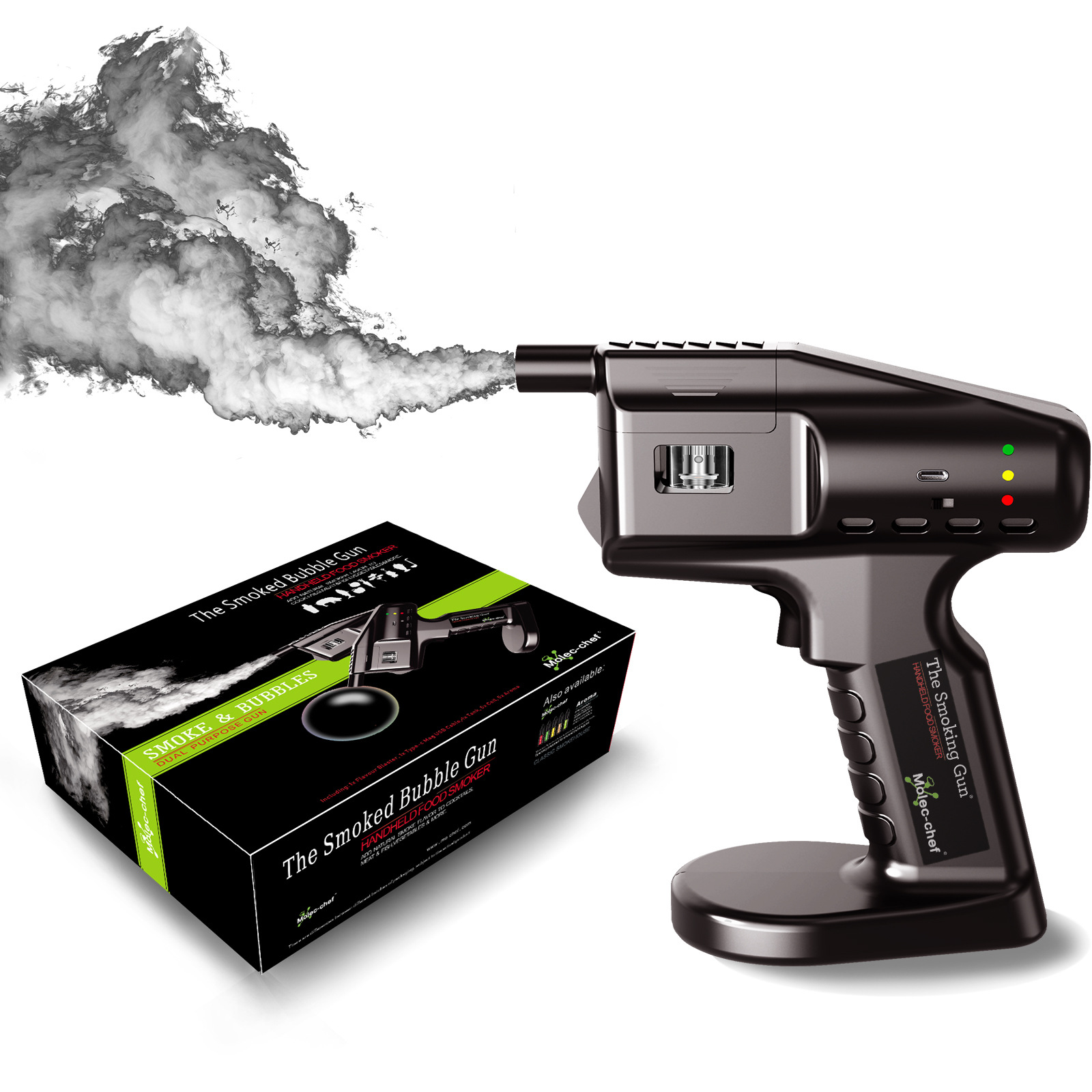Kit de pistola de cóctel Blast - Smoking Gun Kit reseña y precio