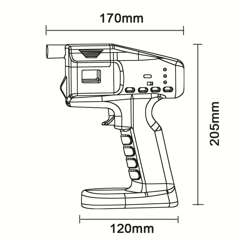 Kit de pistola de cóctel Blast - Smoking Gun Kit reseña y precio