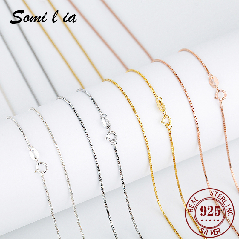 SOMILIA Collar de Plata 925, G - Bar Cart Gold reseña y precio