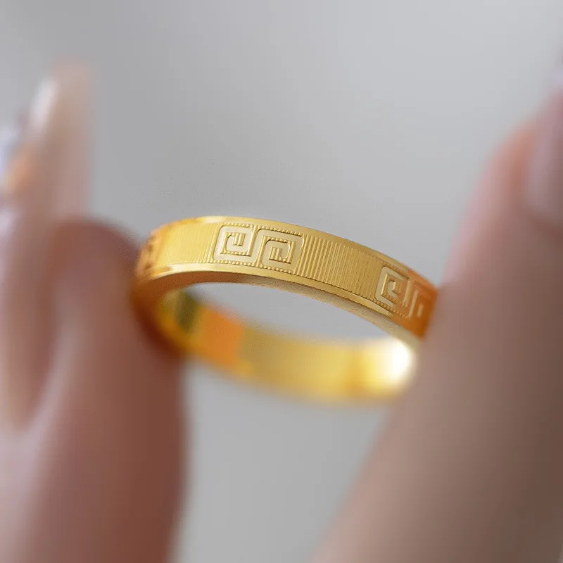 100% Anillos de joyería de oro - Bar Cart Gold reseña y precio