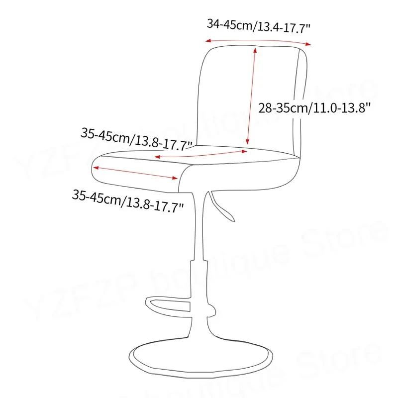 Funda de Silla de Terciopelo d - Home Bar Seating reseña y precio